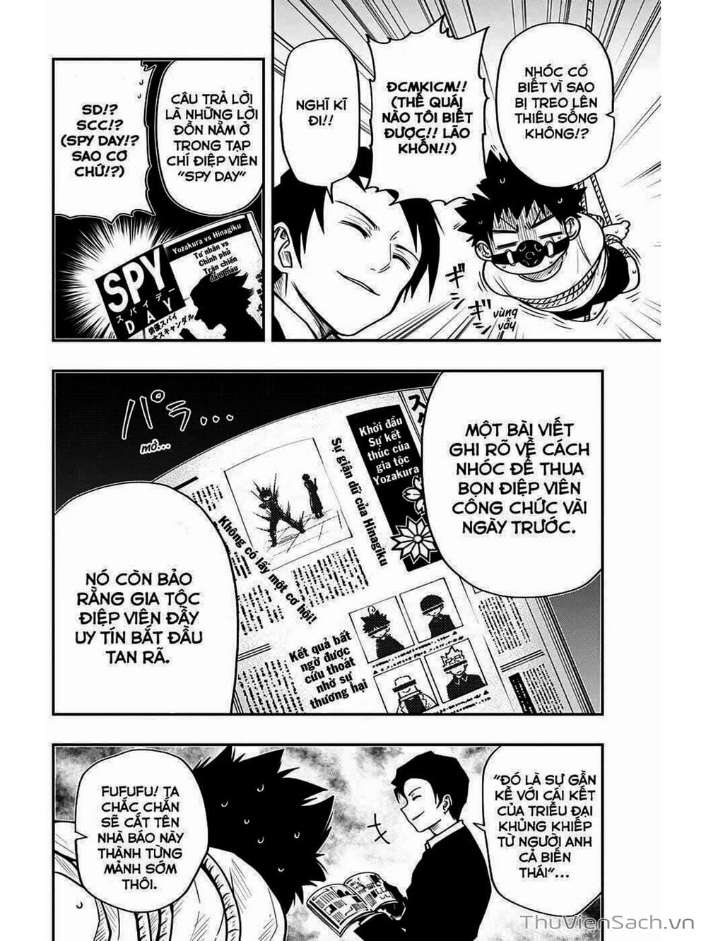 Truyện Tranh Gia Tộc Điệp Viên Yozakura trang 6