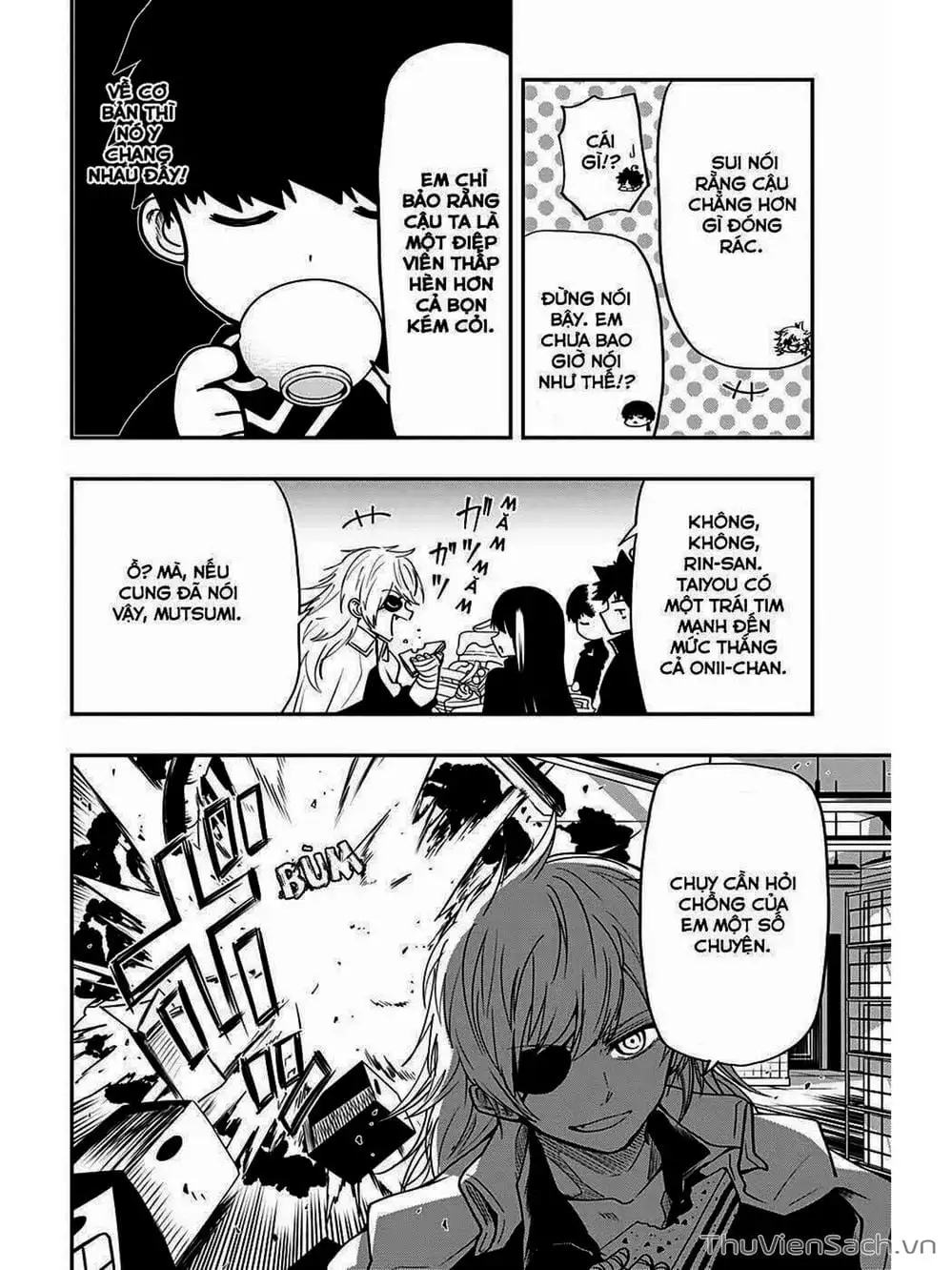 Truyện Tranh Gia Tộc Điệp Viên Yozakura trang 6