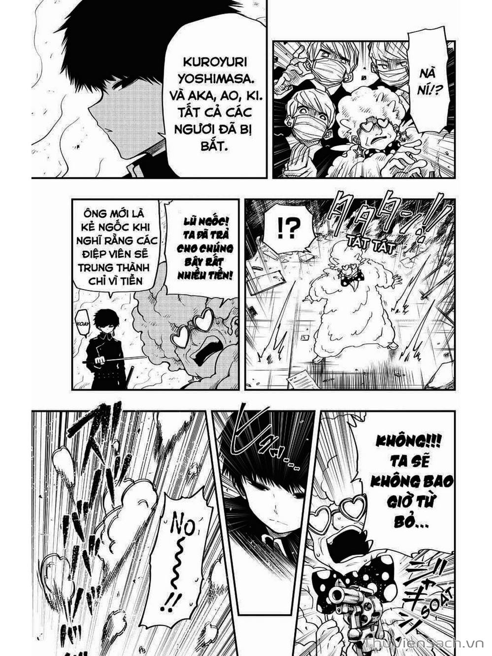 Truyện Tranh Gia Tộc Điệp Viên Yozakura trang 6
