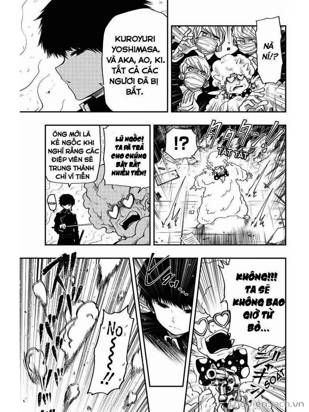 Truyện Tranh Gia Tộc Điệp Viên Yozakura trang 6