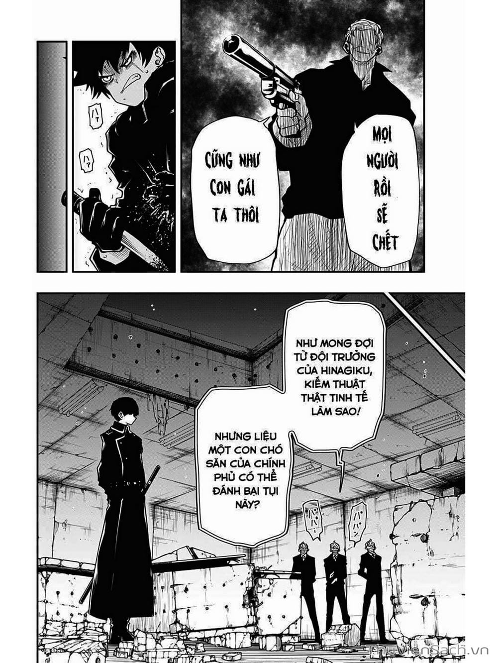 Truyện Tranh Gia Tộc Điệp Viên Yozakura trang 6