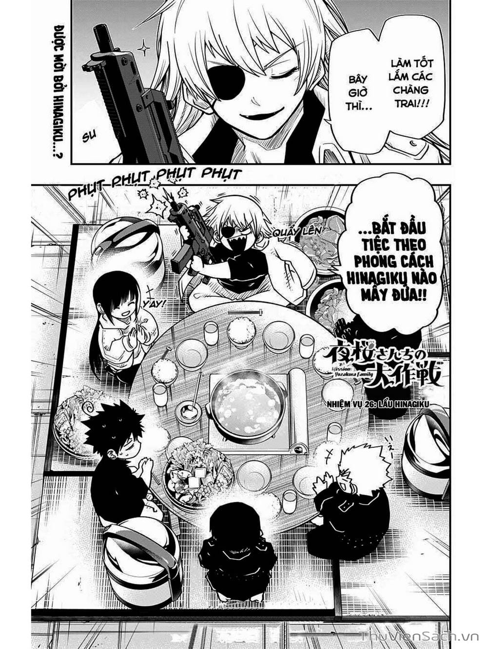 Truyện Tranh Gia Tộc Điệp Viên Yozakura trang 6