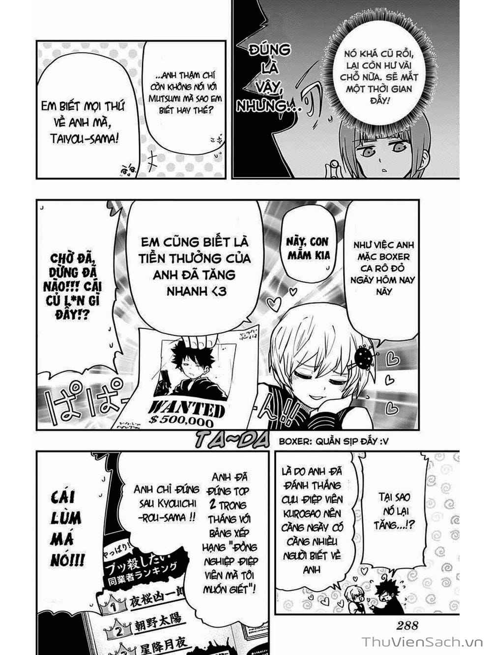 Truyện Tranh Gia Tộc Điệp Viên Yozakura trang 6