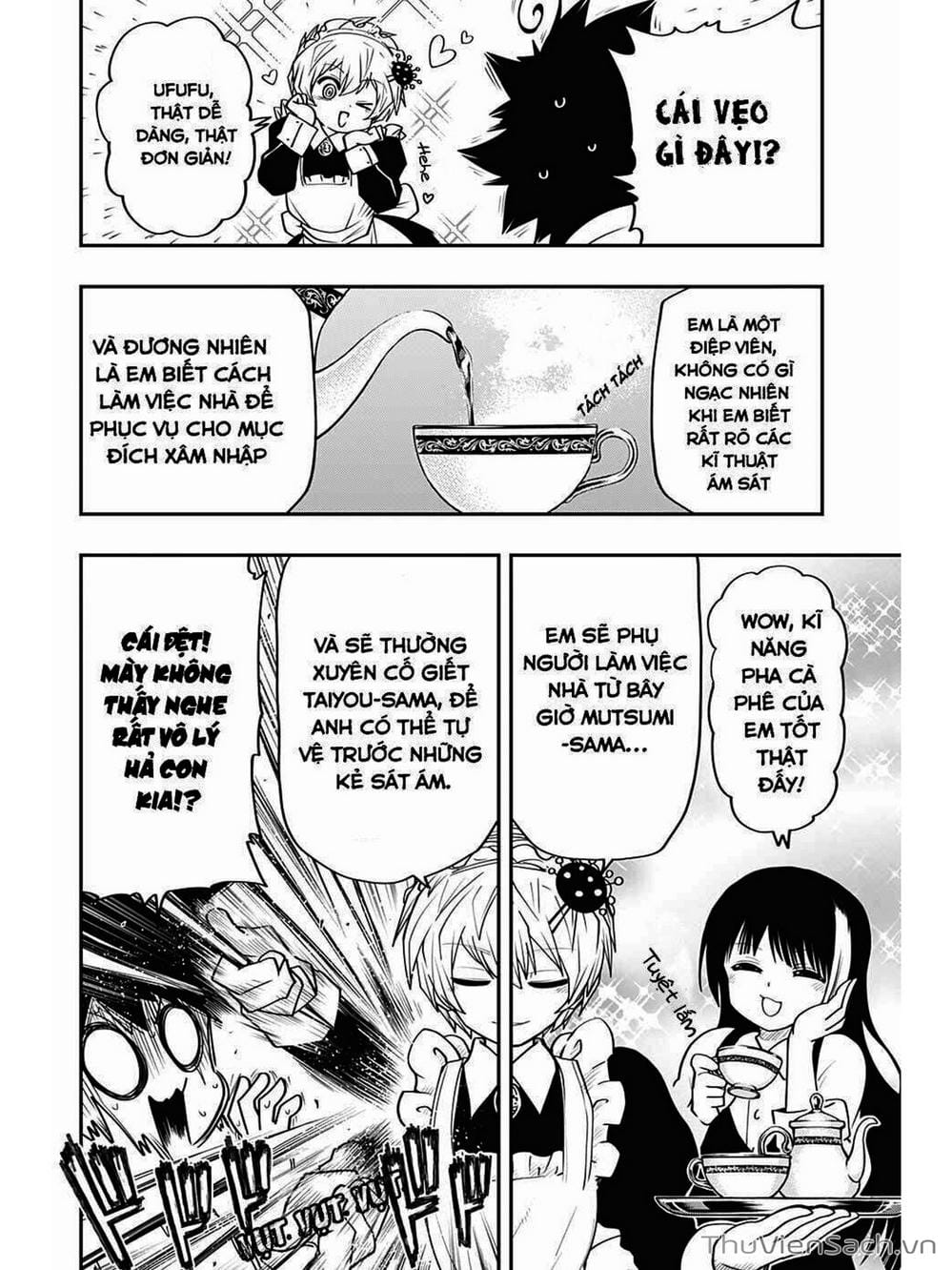 Truyện Tranh Gia Tộc Điệp Viên Yozakura trang 6
