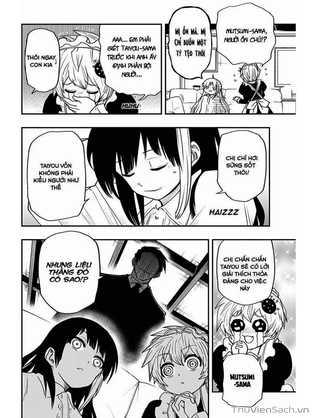 Truyện Tranh Gia Tộc Điệp Viên Yozakura trang 6