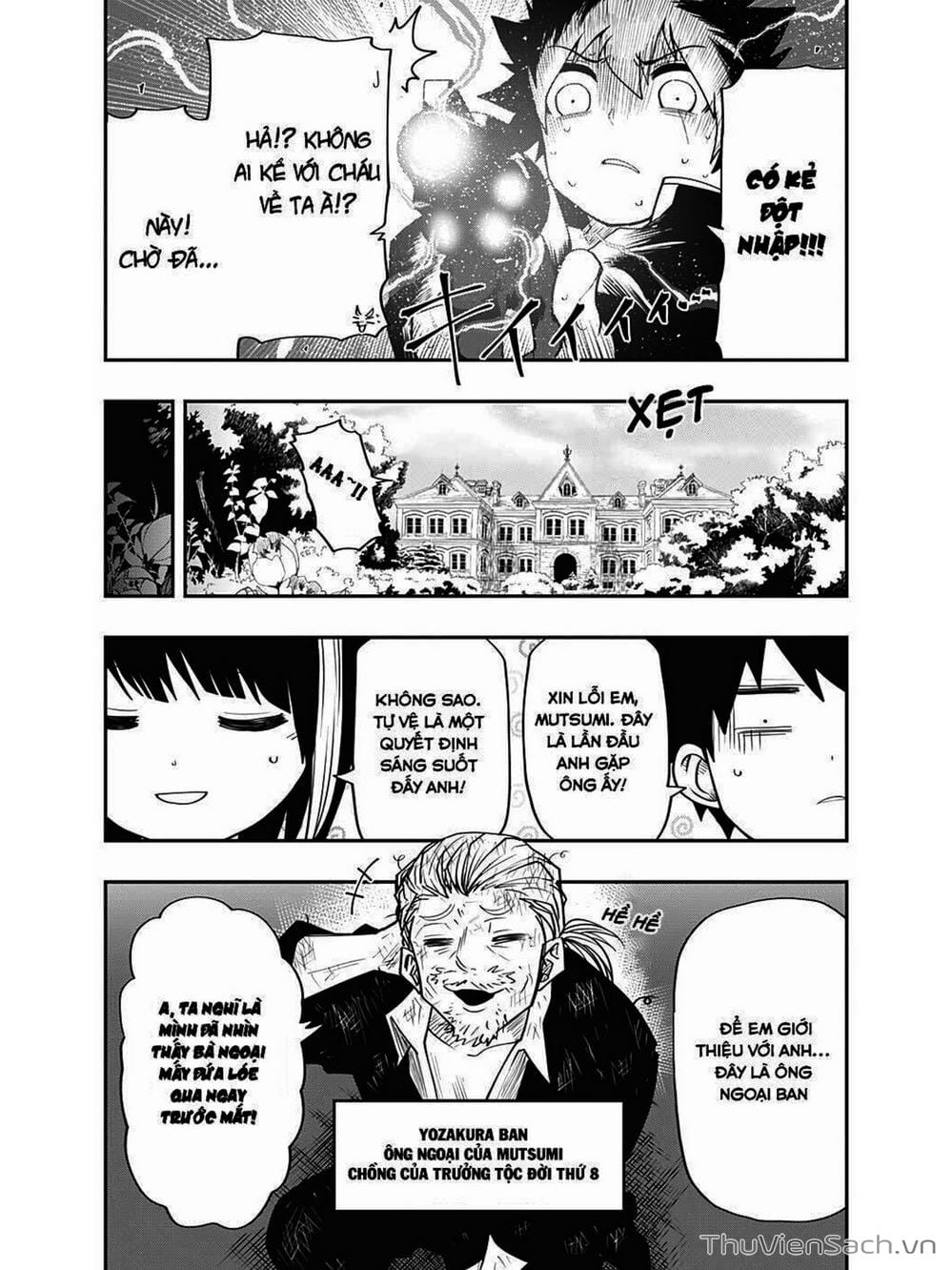 Truyện Tranh Gia Tộc Điệp Viên Yozakura trang 6