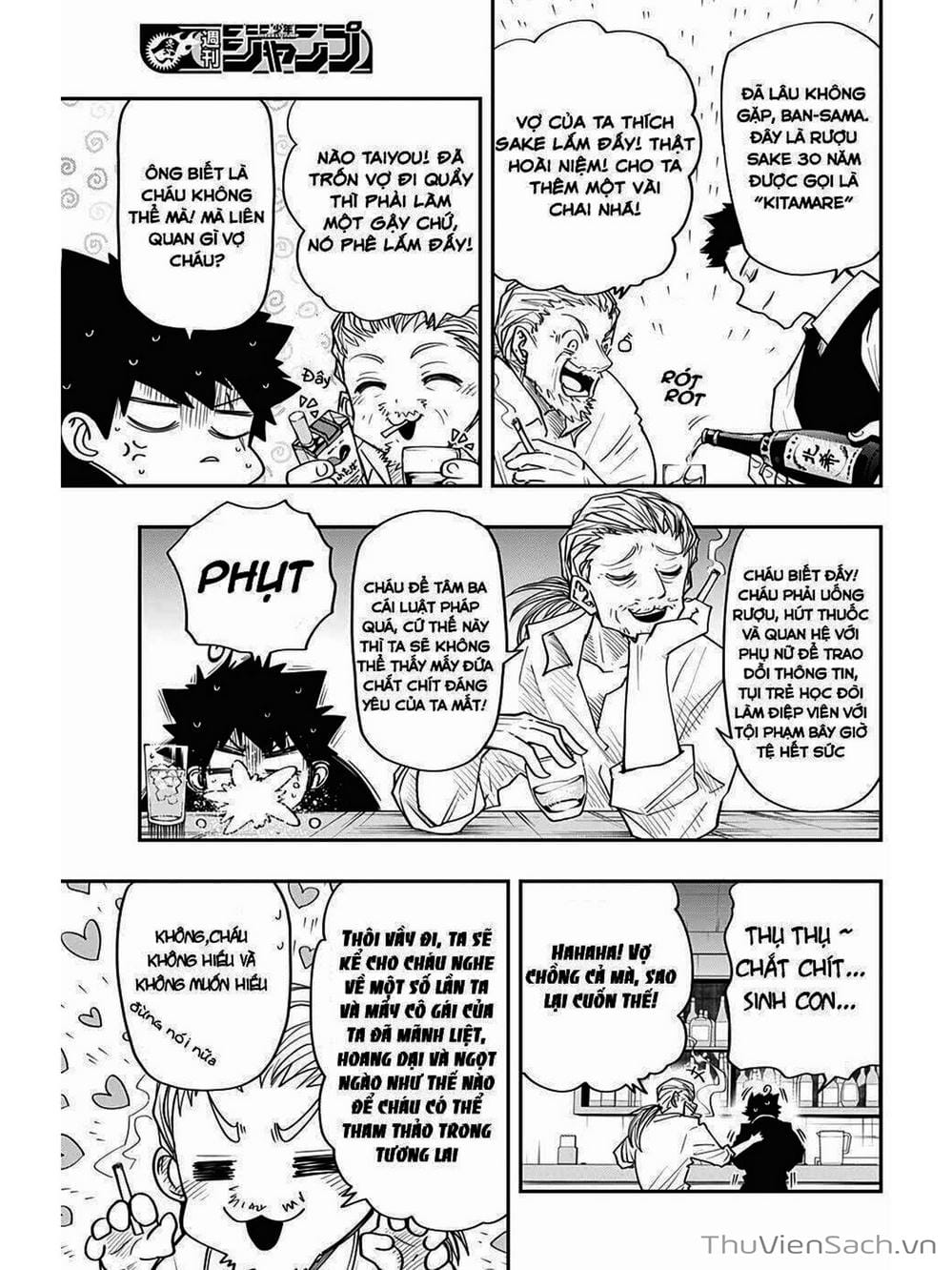 Truyện Tranh Gia Tộc Điệp Viên Yozakura trang 6