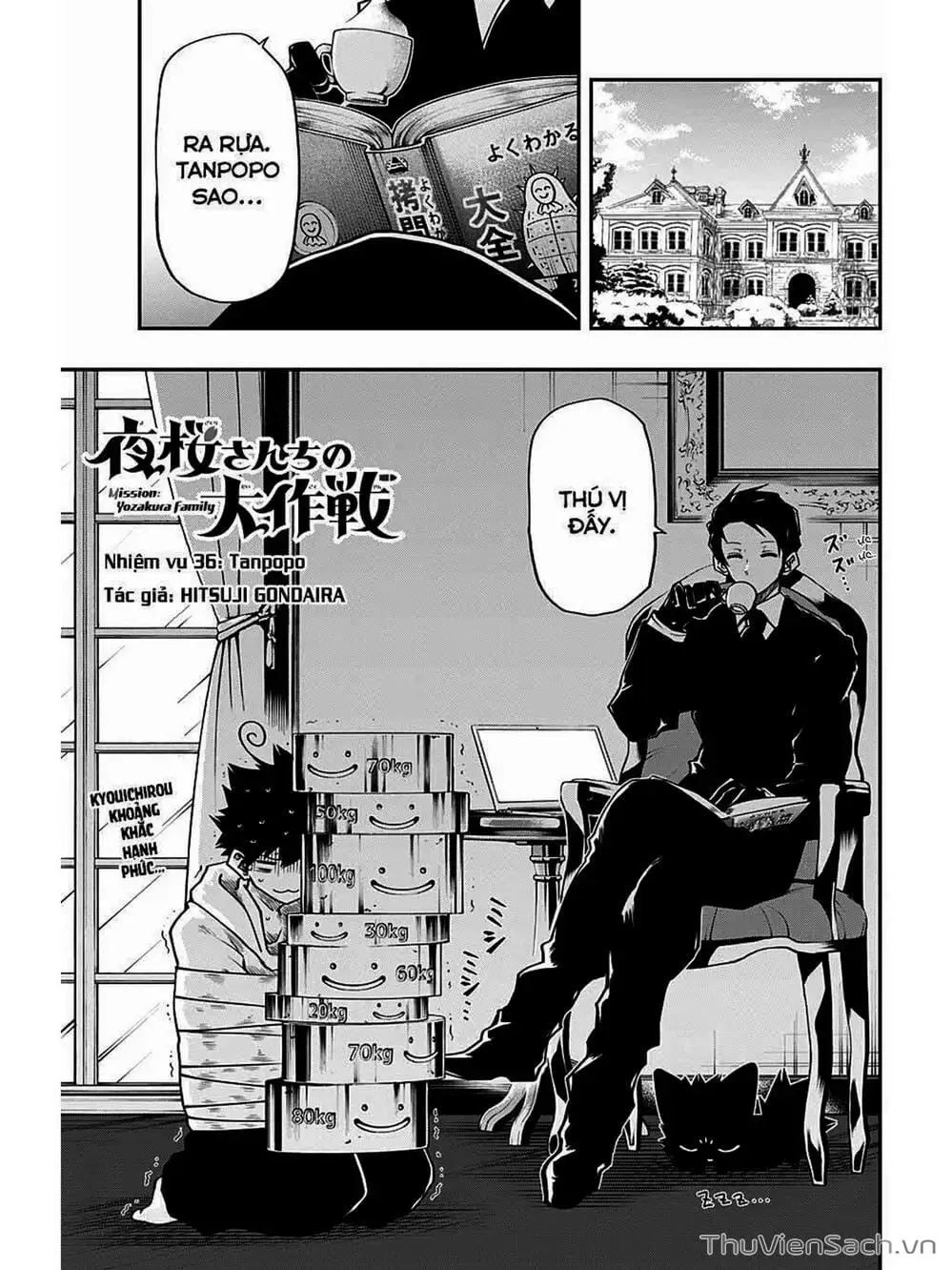 Truyện Tranh Gia Tộc Điệp Viên Yozakura trang 6