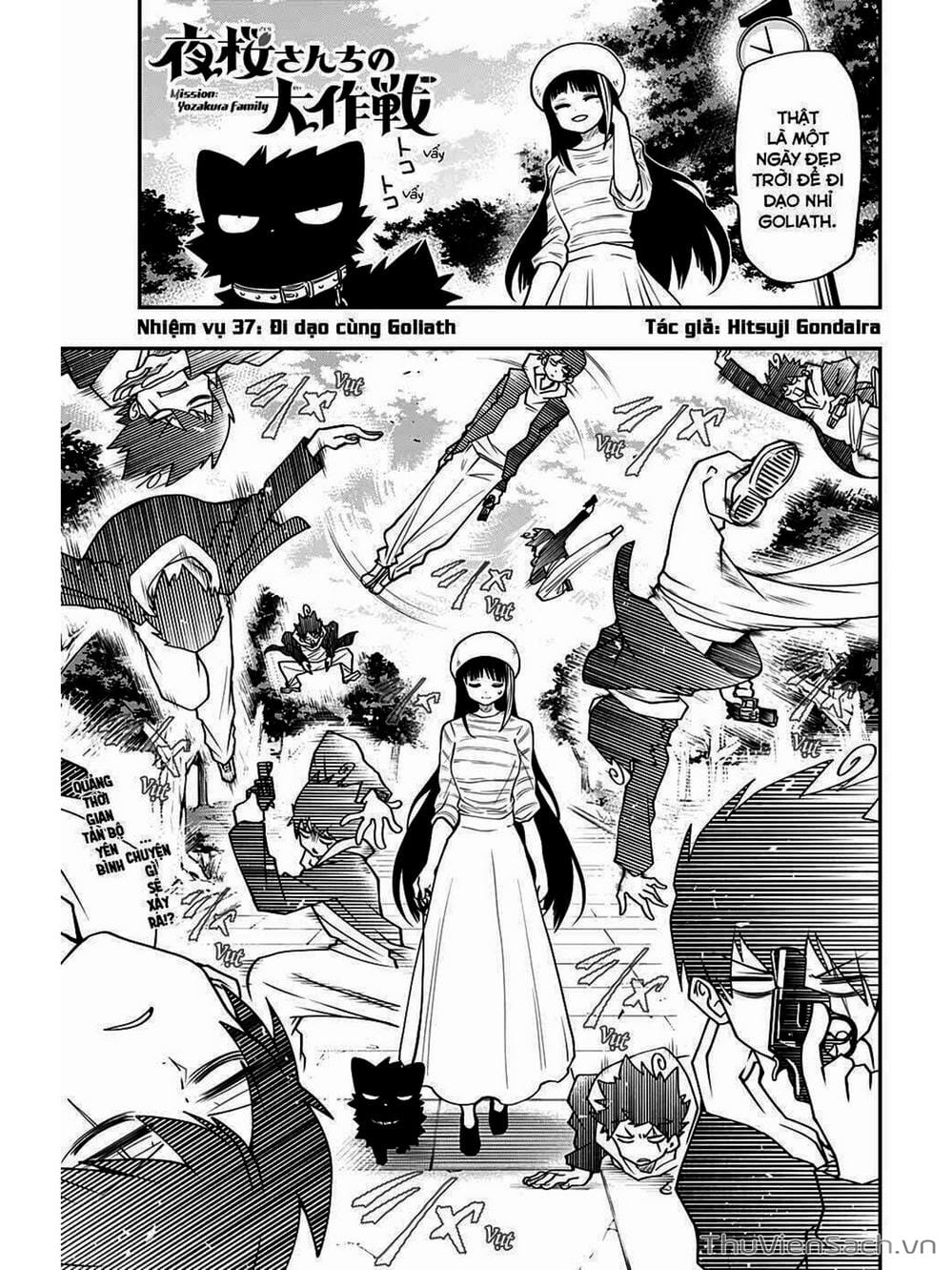 Truyện Tranh Gia Tộc Điệp Viên Yozakura trang 6