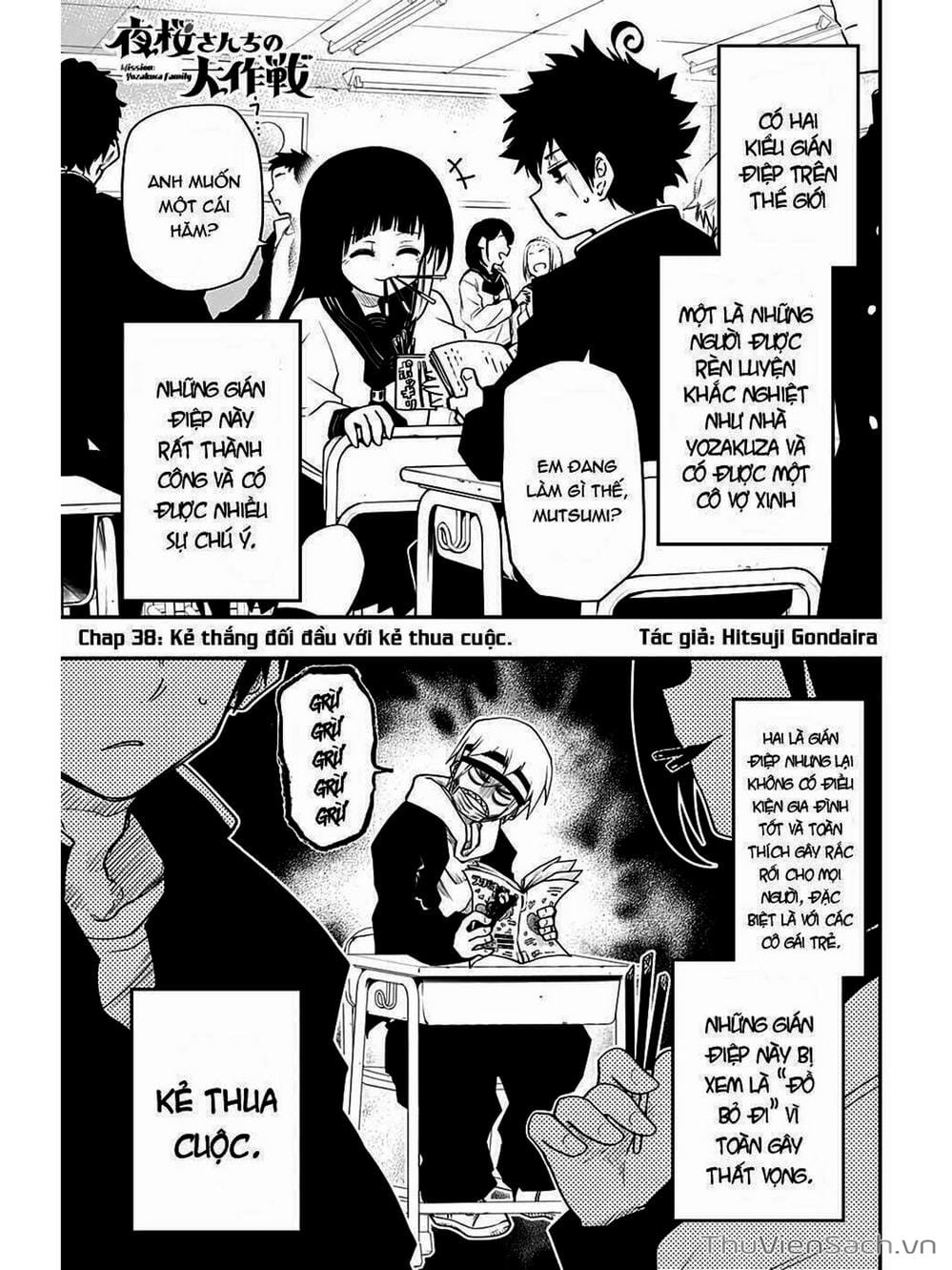 Truyện Tranh Gia Tộc Điệp Viên Yozakura trang 6