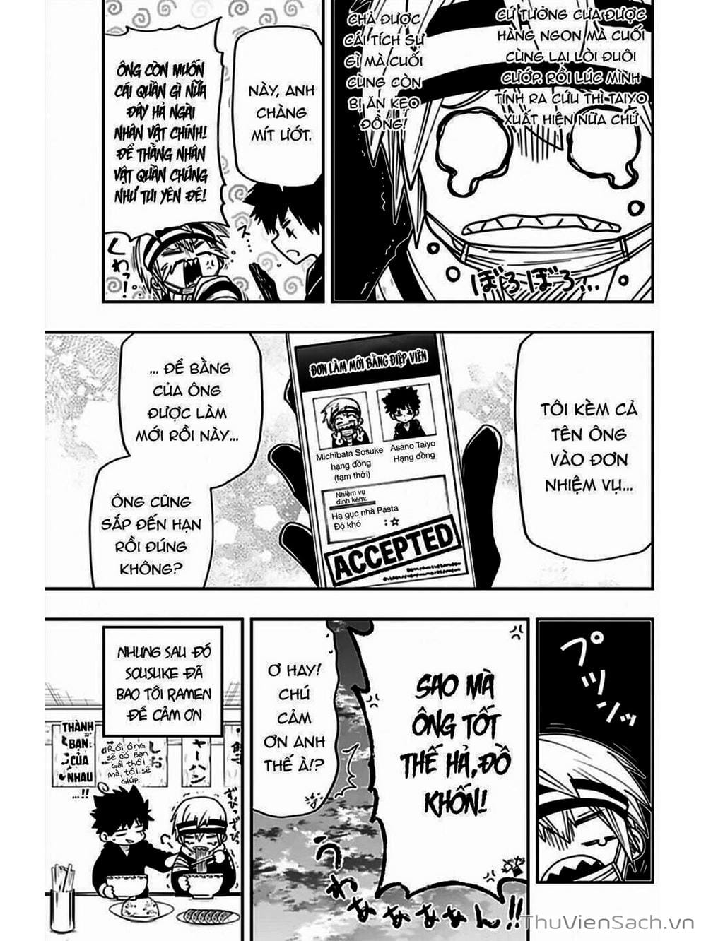 Truyện Tranh Gia Tộc Điệp Viên Yozakura trang 6