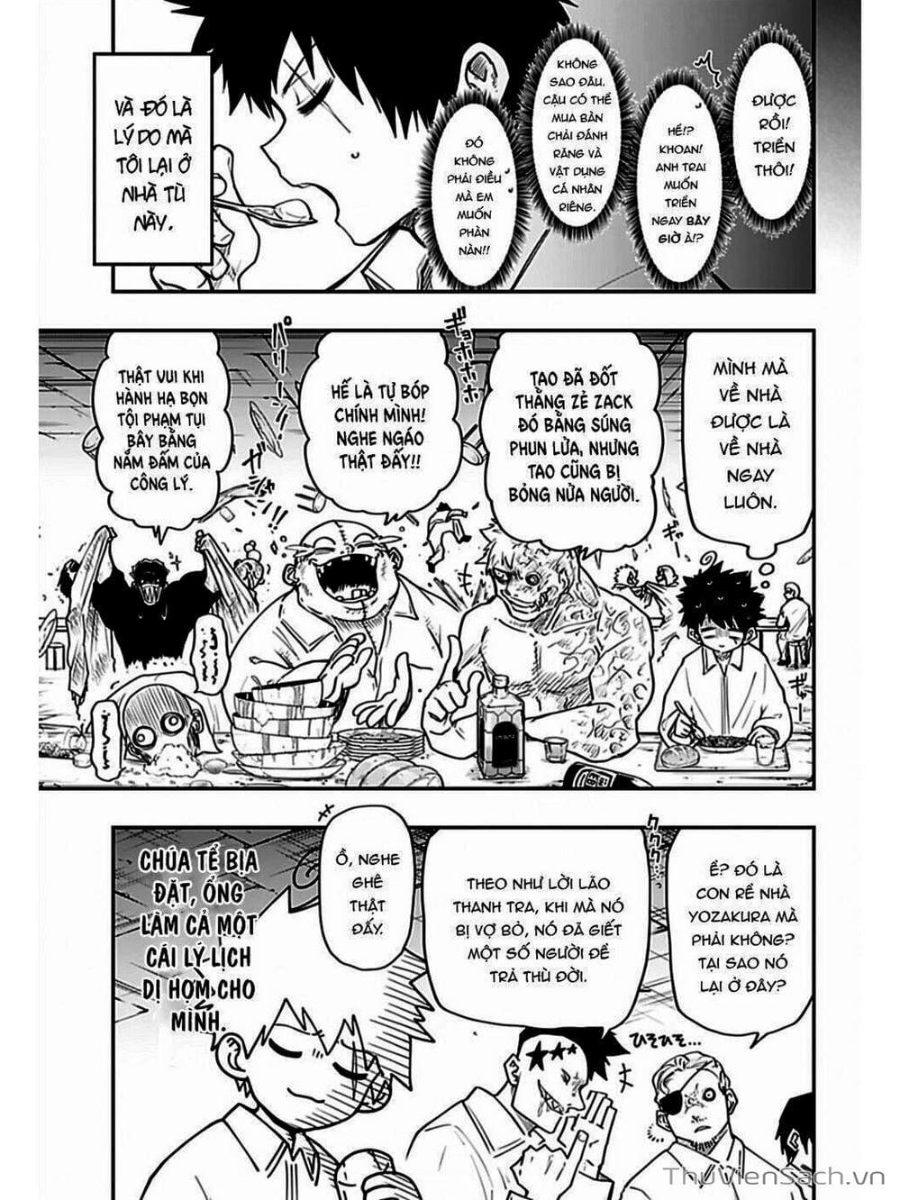 Truyện Tranh Gia Tộc Điệp Viên Yozakura trang 6