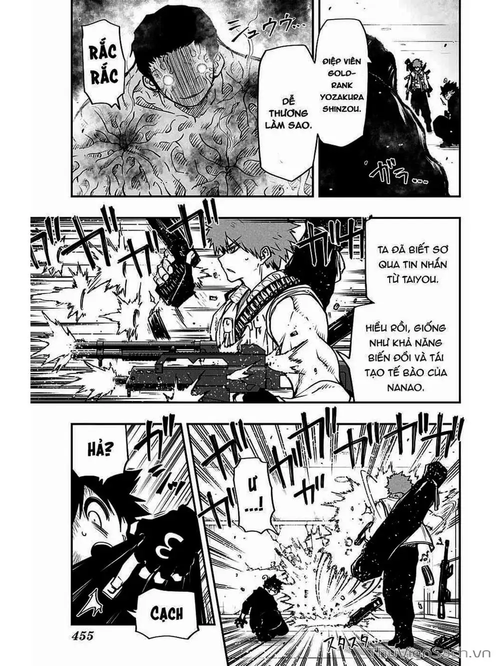 Truyện Tranh Gia Tộc Điệp Viên Yozakura trang 6