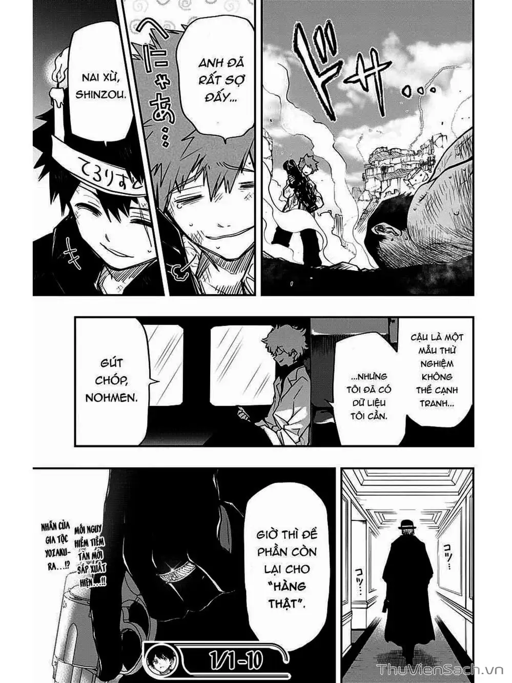 Truyện Tranh Gia Tộc Điệp Viên Yozakura trang 6