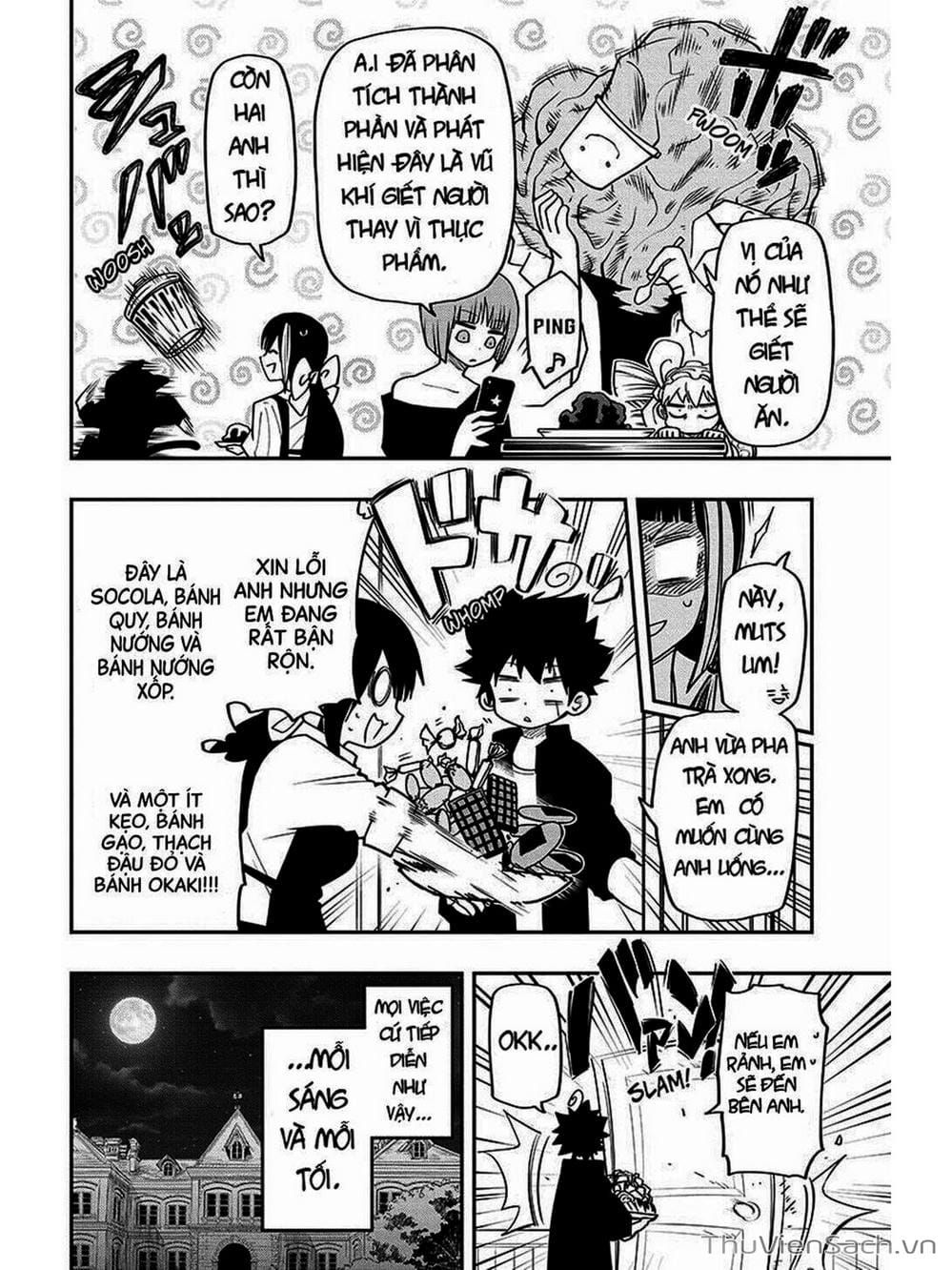 Truyện Tranh Gia Tộc Điệp Viên Yozakura trang 6