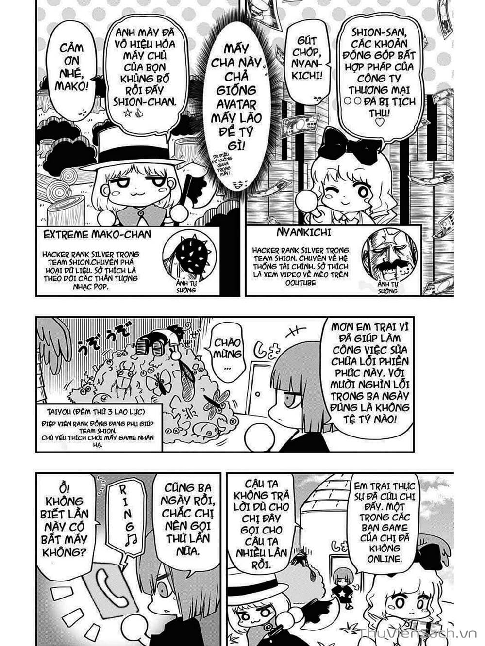 Truyện Tranh Gia Tộc Điệp Viên Yozakura trang 6