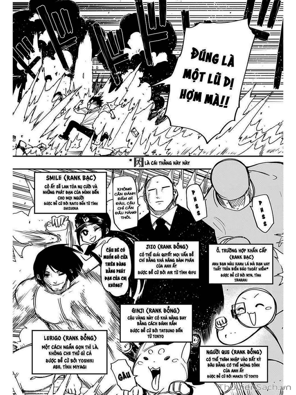 Truyện Tranh Gia Tộc Điệp Viên Yozakura trang 6