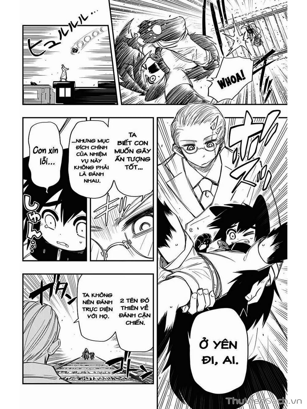 Truyện Tranh Gia Tộc Điệp Viên Yozakura trang 6