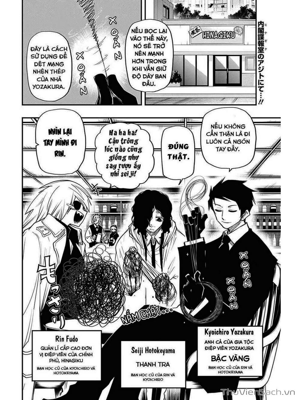 Truyện Tranh Gia Tộc Điệp Viên Yozakura trang 6