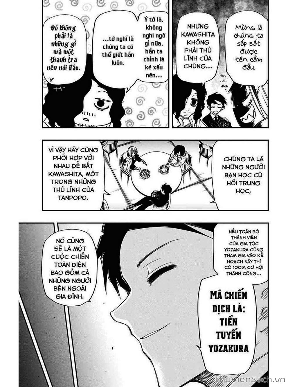 Truyện Tranh Gia Tộc Điệp Viên Yozakura trang 6