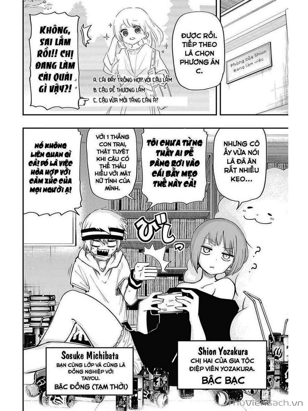 Truyện Tranh Gia Tộc Điệp Viên Yozakura trang 6