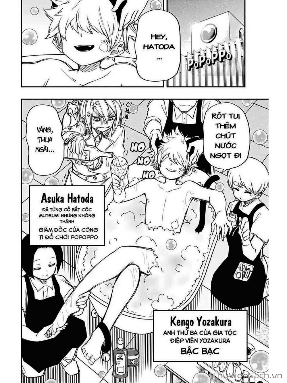 Truyện Tranh Gia Tộc Điệp Viên Yozakura trang 6