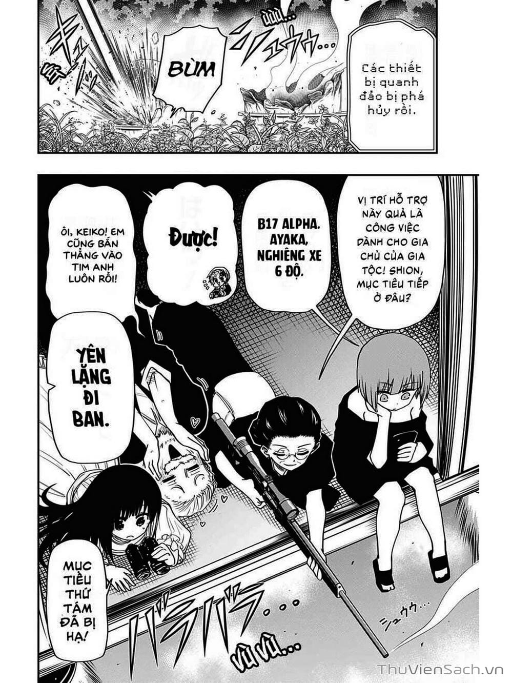 Truyện Tranh Gia Tộc Điệp Viên Yozakura trang 6