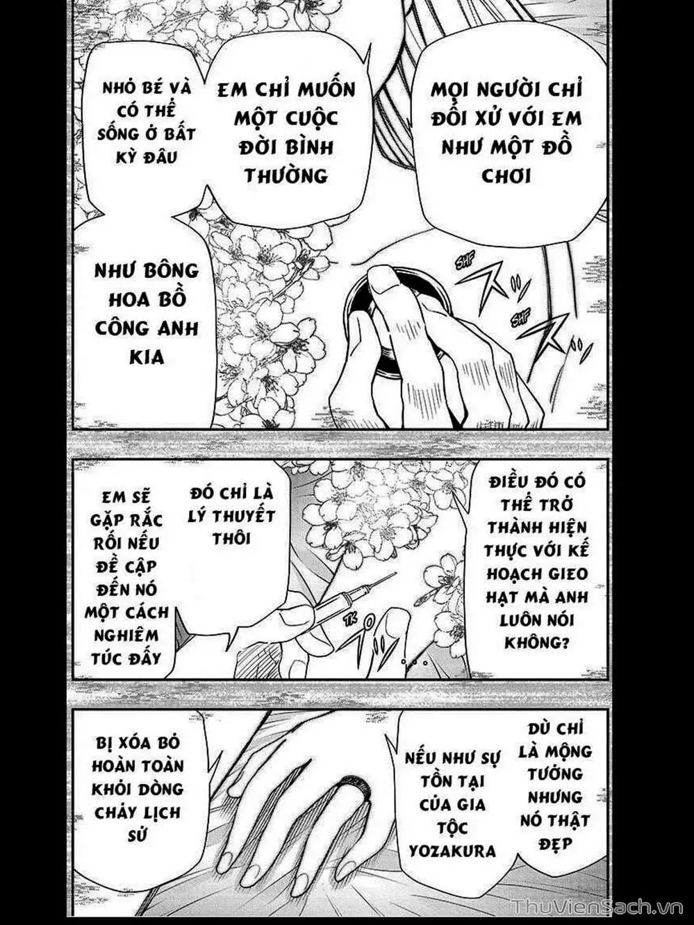 Truyện Tranh Gia Tộc Điệp Viên Yozakura trang 6