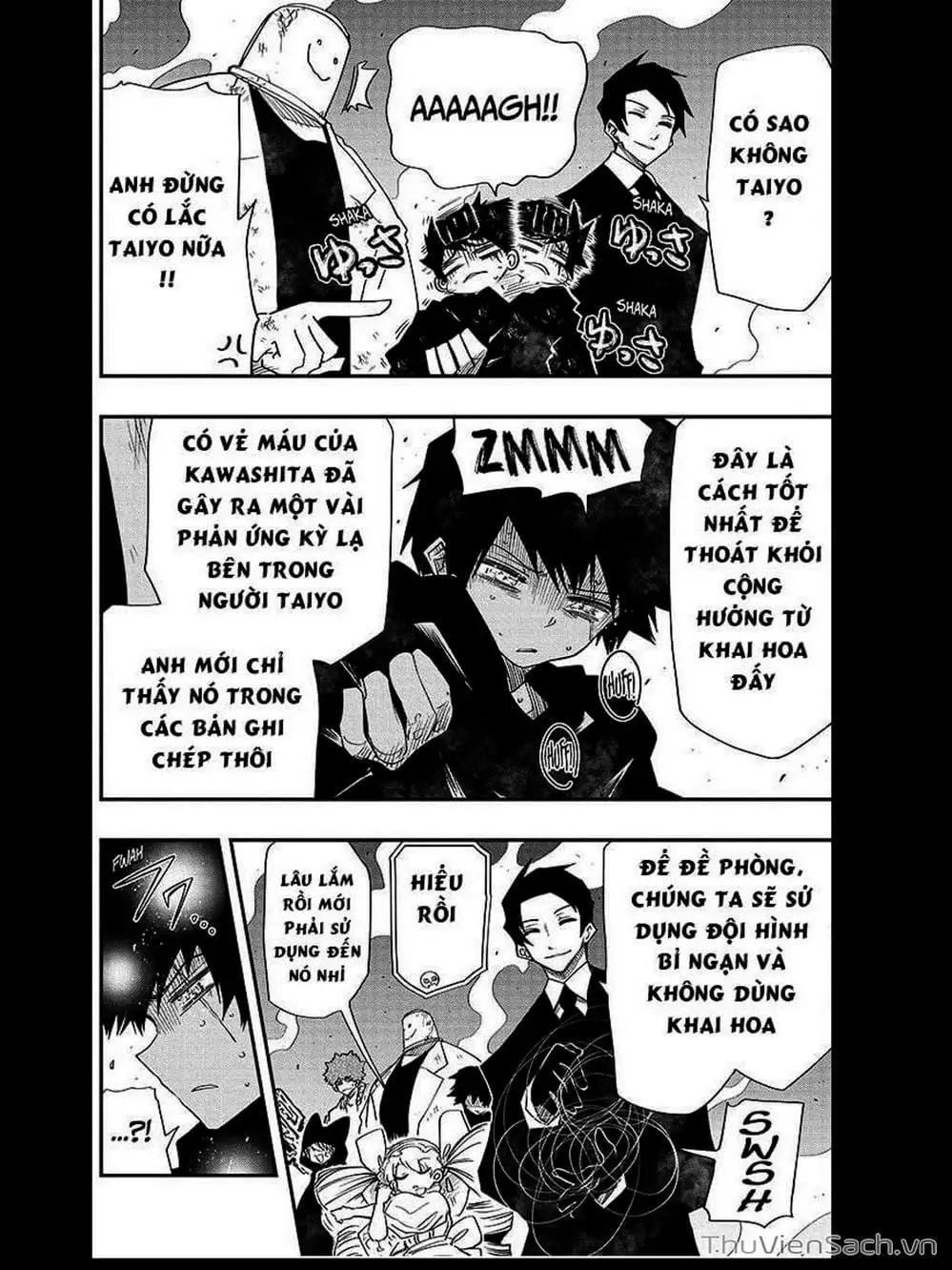 Truyện Tranh Gia Tộc Điệp Viên Yozakura trang 6