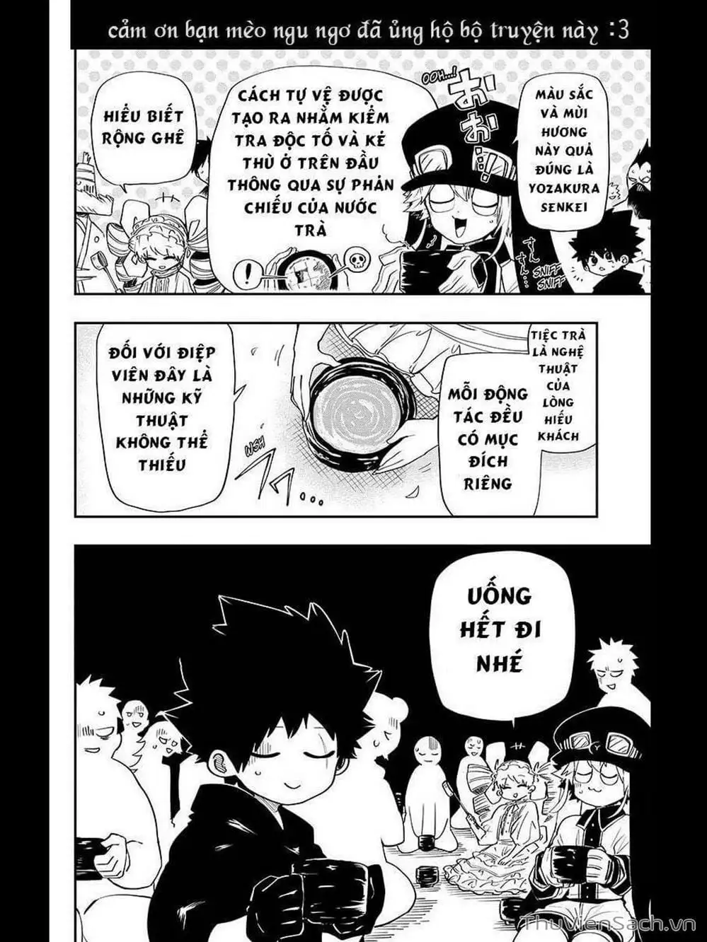 Truyện Tranh Gia Tộc Điệp Viên Yozakura trang 6