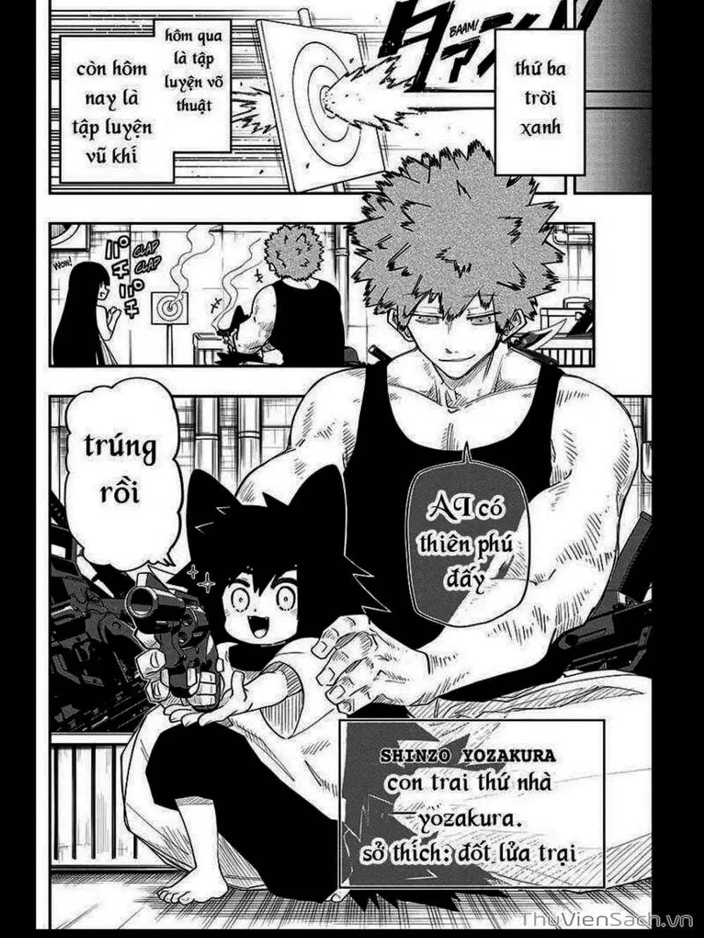 Truyện Tranh Gia Tộc Điệp Viên Yozakura trang 6