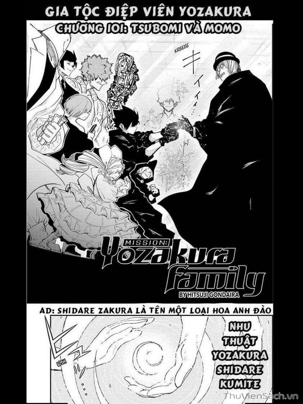 Truyện Tranh Gia Tộc Điệp Viên Yozakura trang 6