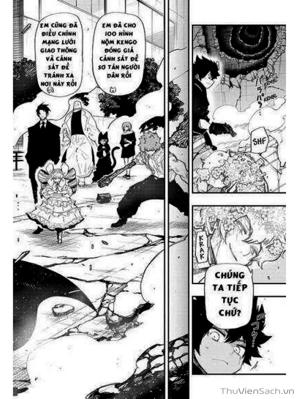 Truyện Tranh Gia Tộc Điệp Viên Yozakura trang 6