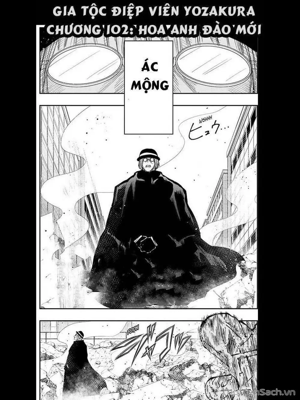 Truyện Tranh Gia Tộc Điệp Viên Yozakura trang 6