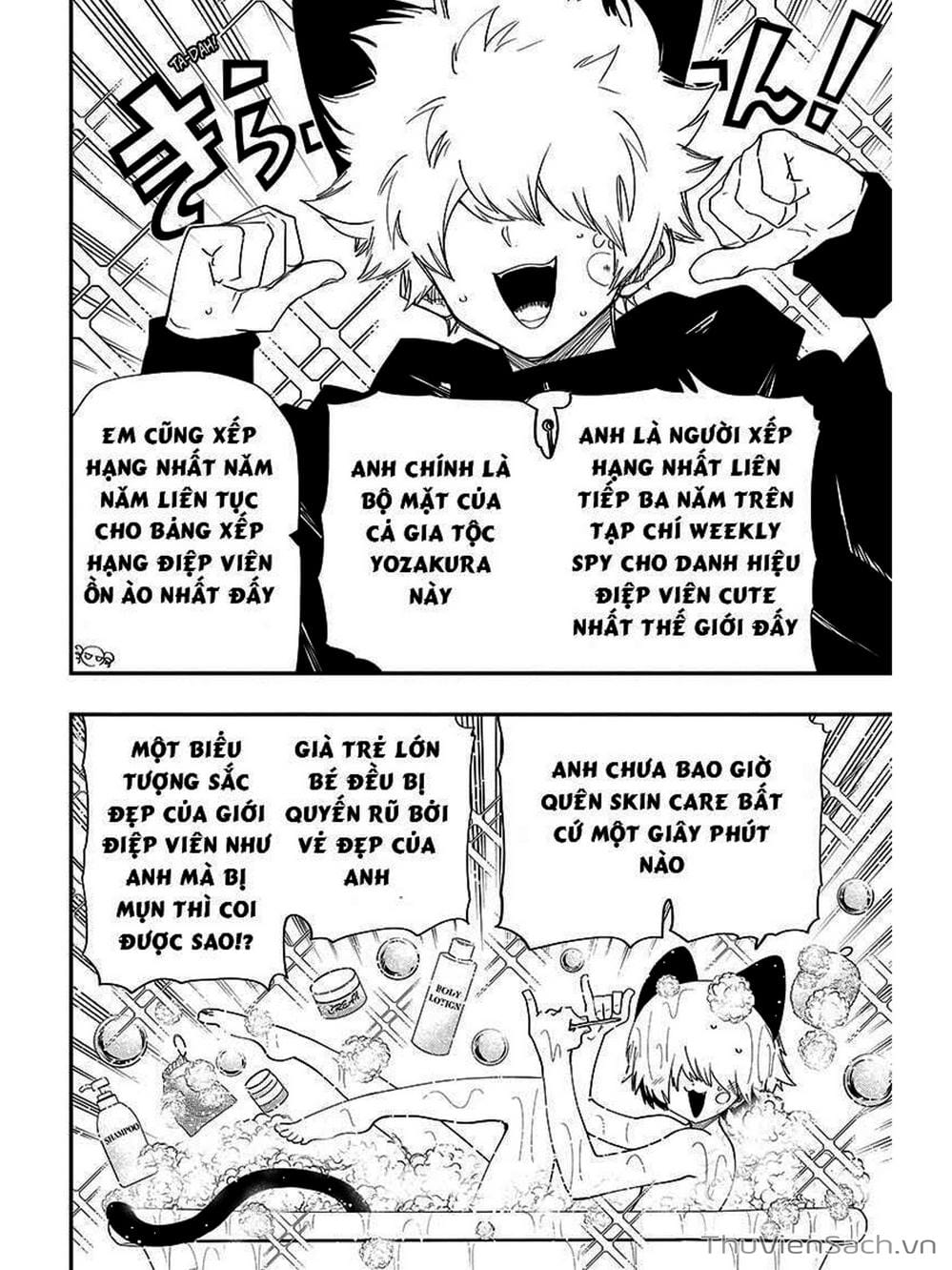 Truyện Tranh Gia Tộc Điệp Viên Yozakura trang 6