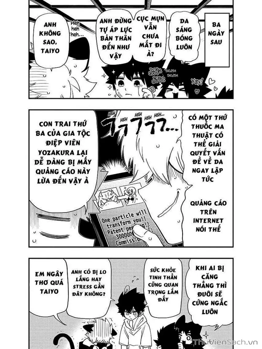Truyện Tranh Gia Tộc Điệp Viên Yozakura trang 6
