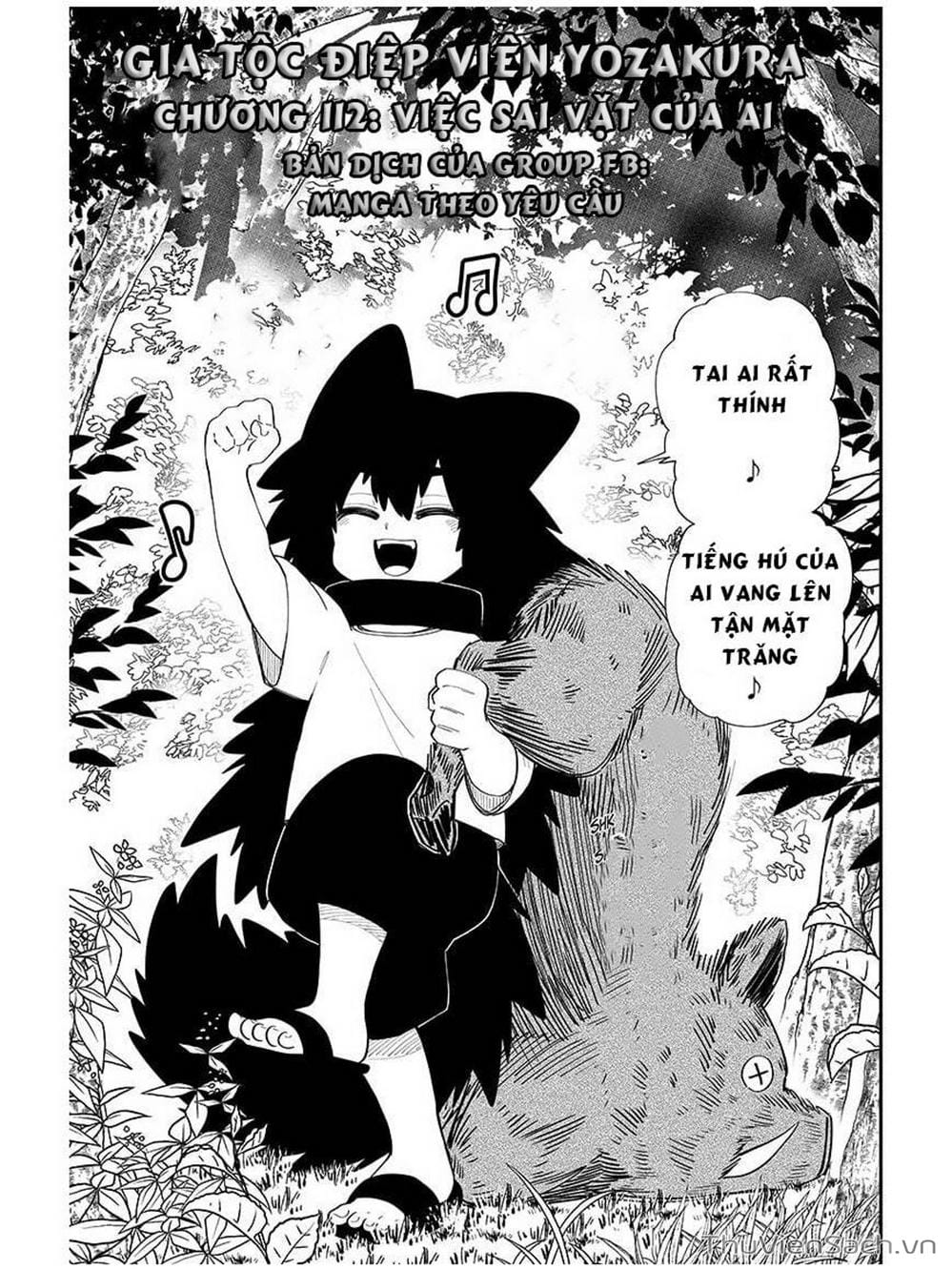 Truyện Tranh Gia Tộc Điệp Viên Yozakura trang 6