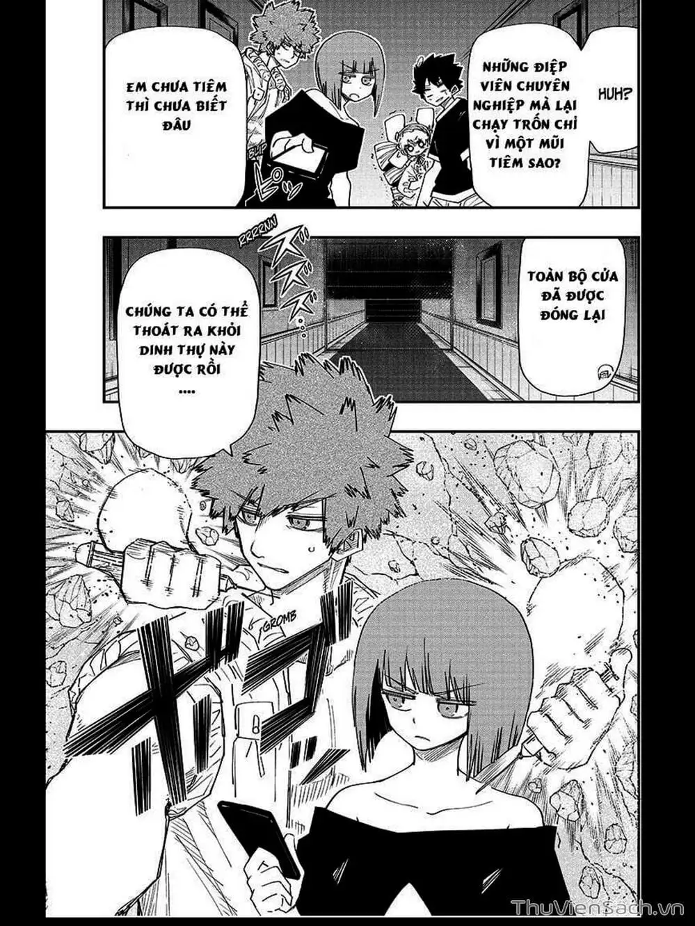 Truyện Tranh Gia Tộc Điệp Viên Yozakura trang 6