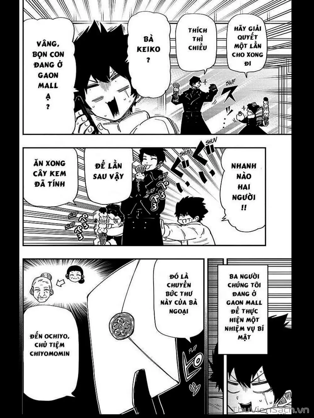 Truyện Tranh Gia Tộc Điệp Viên Yozakura trang 6