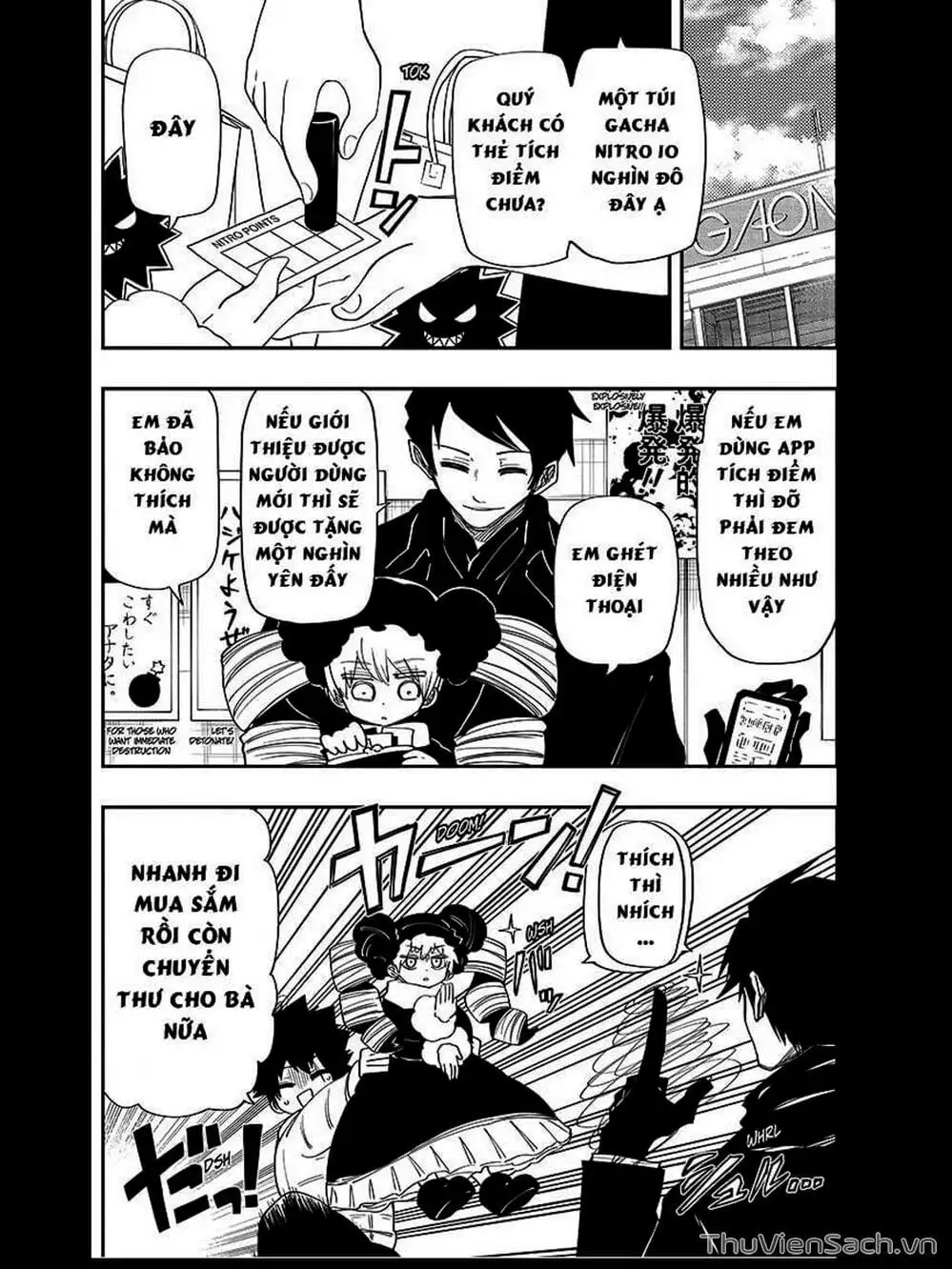 Truyện Tranh Gia Tộc Điệp Viên Yozakura trang 6