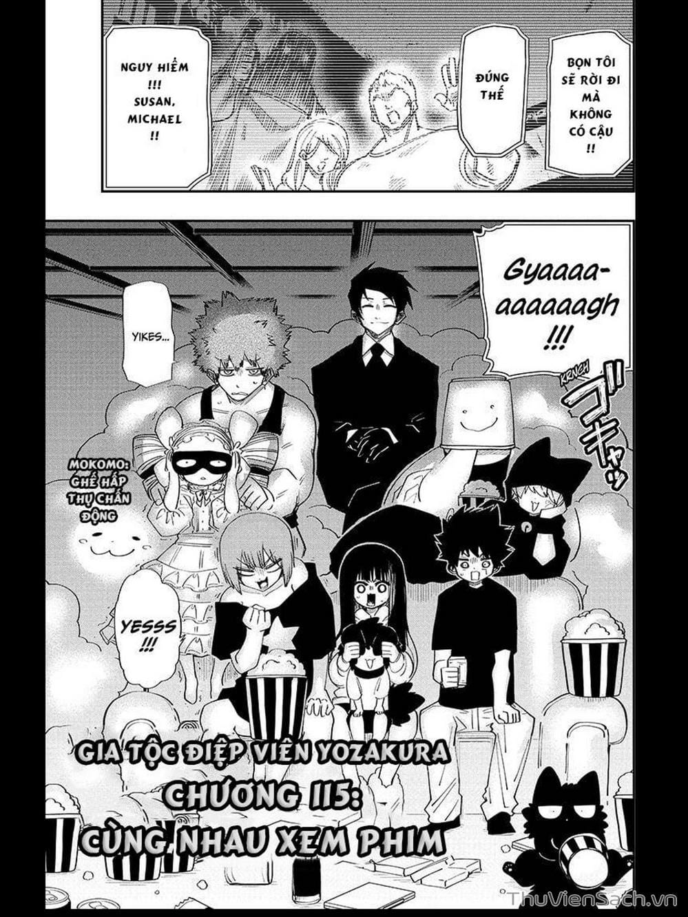 Truyện Tranh Gia Tộc Điệp Viên Yozakura trang 6