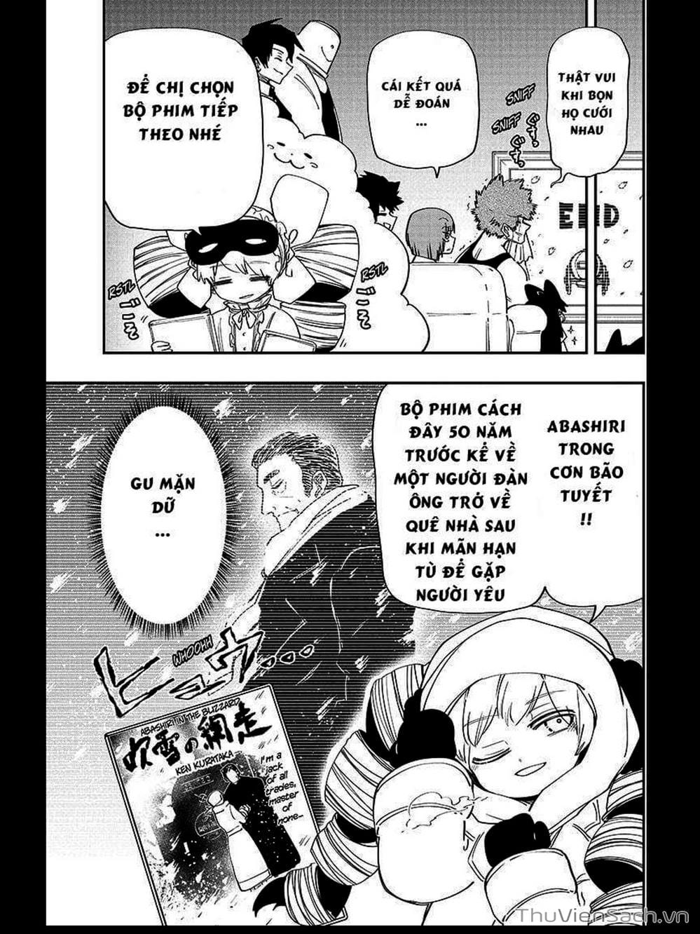 Truyện Tranh Gia Tộc Điệp Viên Yozakura trang 6