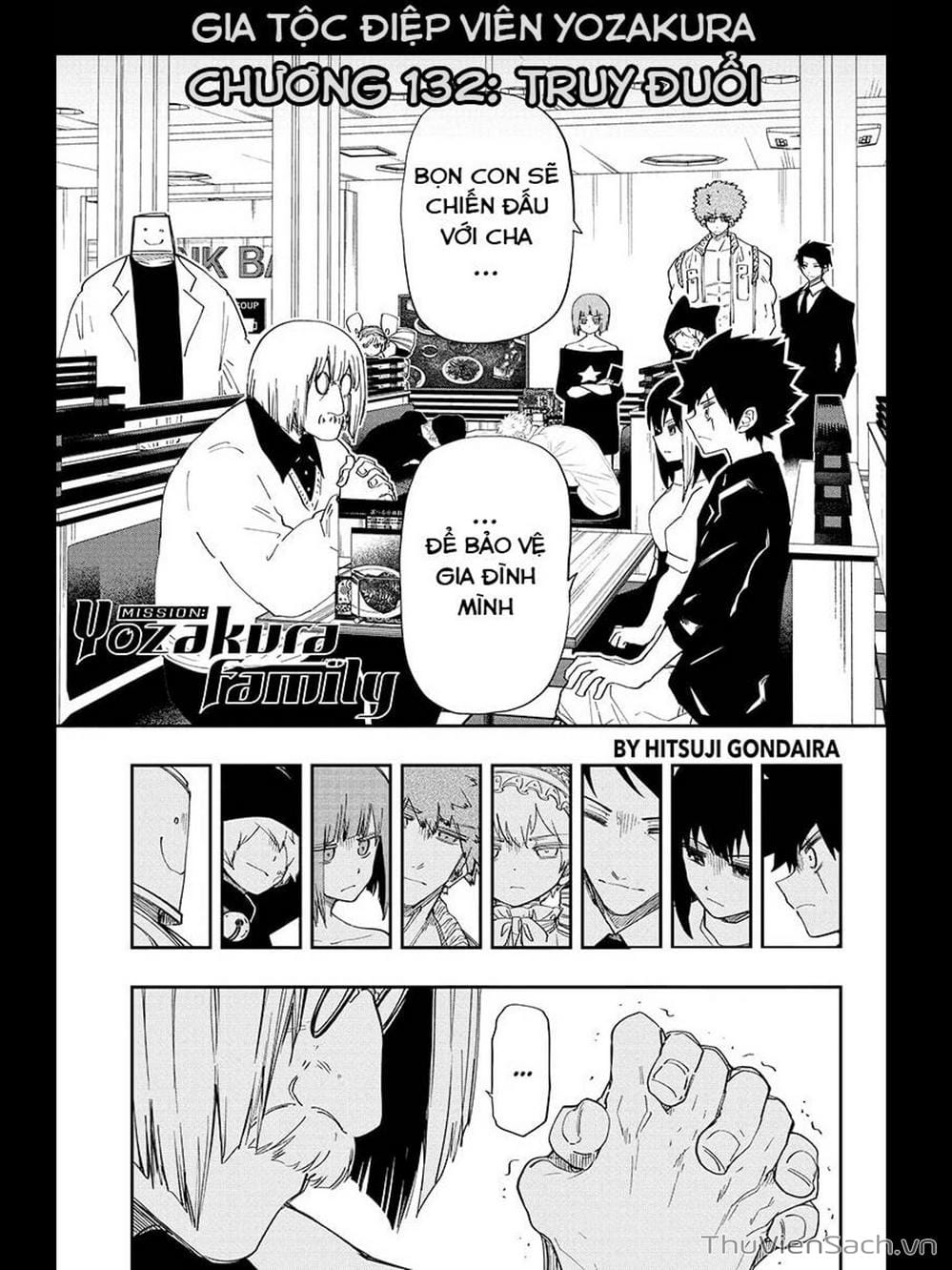 Truyện Tranh Gia Tộc Điệp Viên Yozakura trang 6