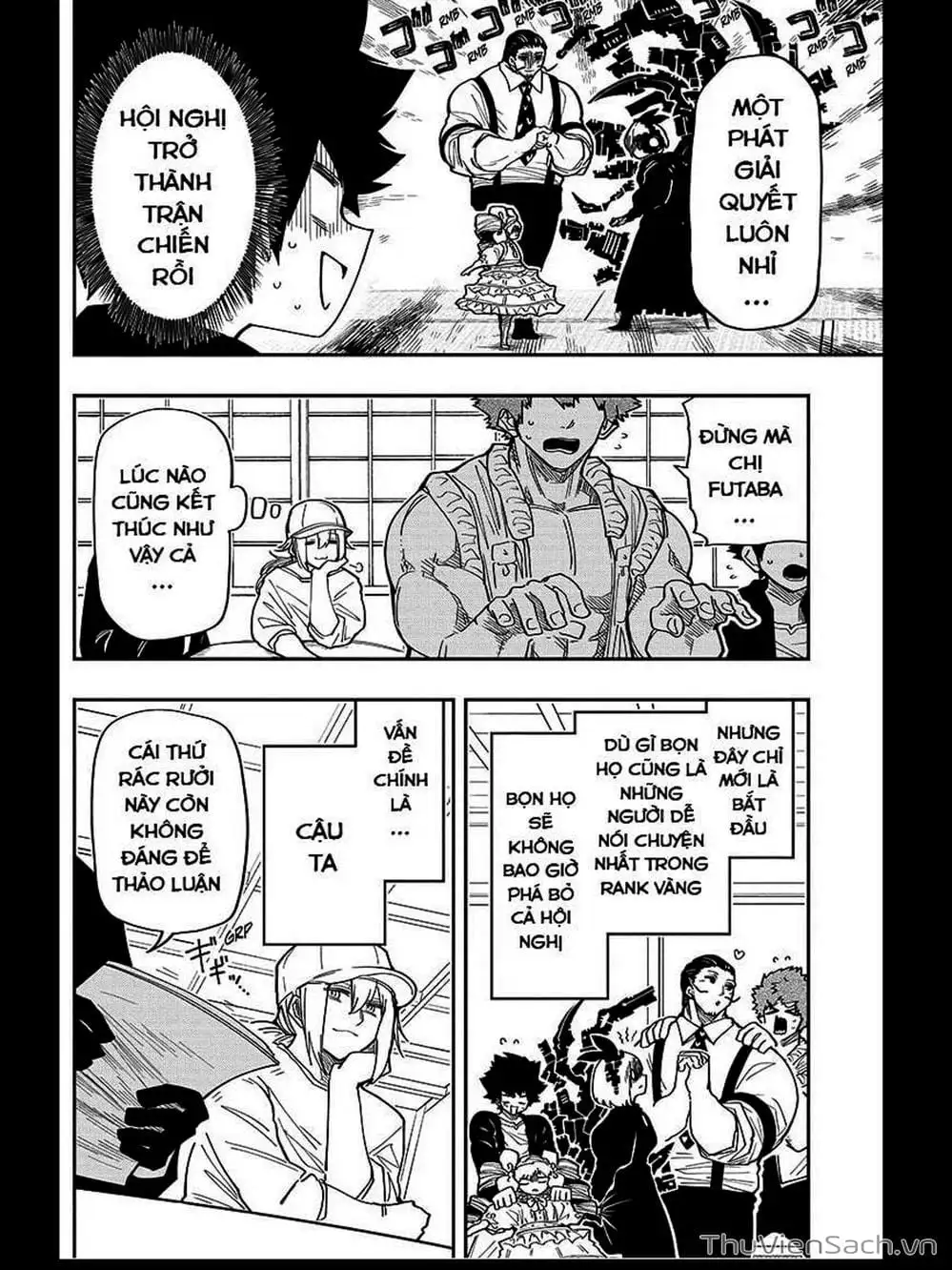 Truyện Tranh Gia Tộc Điệp Viên Yozakura trang 6