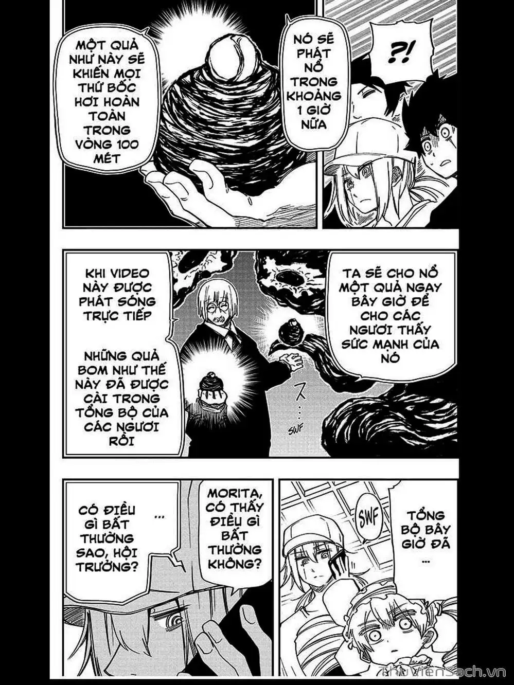 Truyện Tranh Gia Tộc Điệp Viên Yozakura trang 6