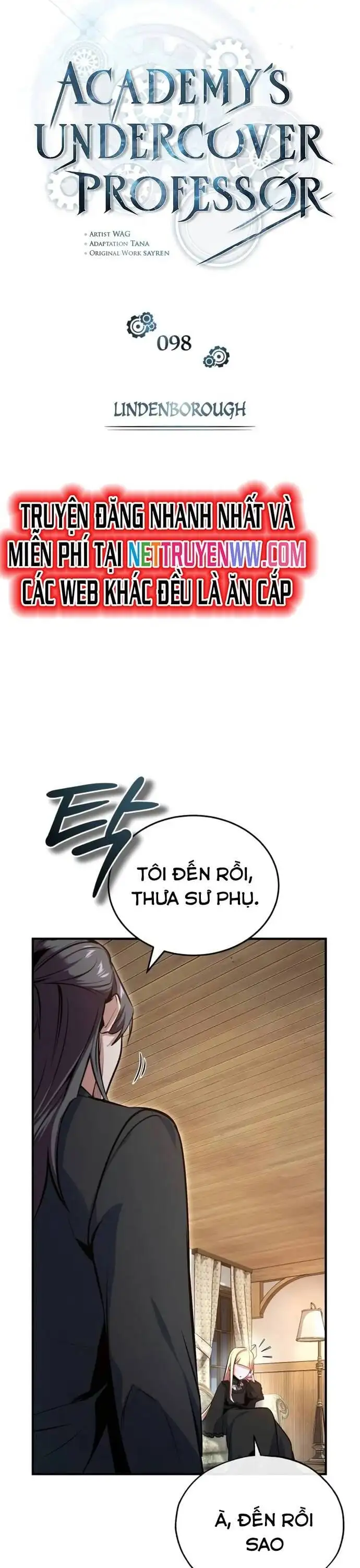 Truyện Tranh Giáo Sư Gián Điệp trang 5