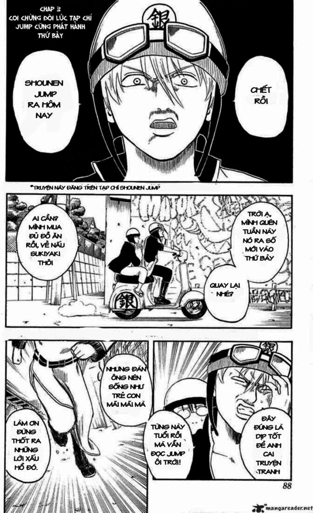 Truyện Tranh Gintama Linh Hồn Bạc: Luật Lệ Đặt Ra Là Để Phá Bỏ trang 7