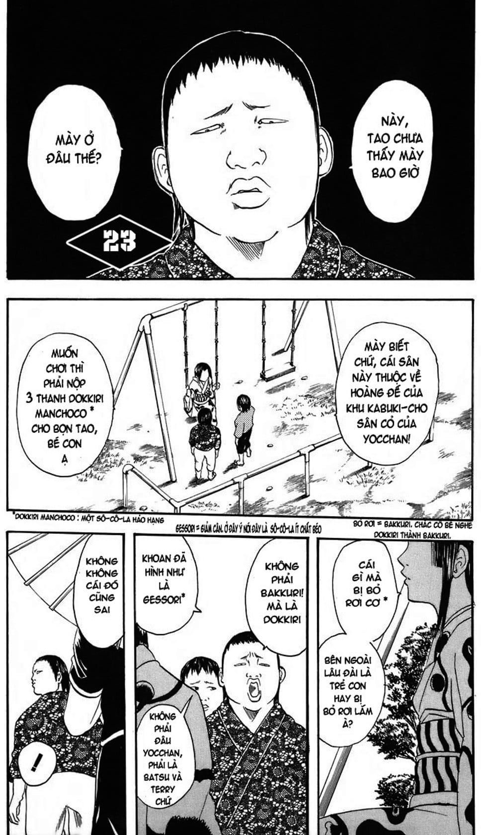 Truyện Tranh Gintama Linh Hồn Bạc: Luật Lệ Đặt Ra Là Để Phá Bỏ trang 7