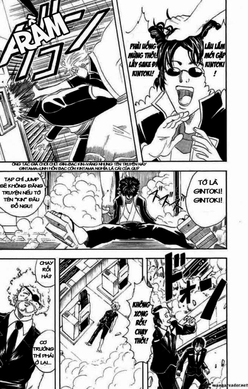Truyện Tranh Gintama Linh Hồn Bạc: Luật Lệ Đặt Ra Là Để Phá Bỏ trang 7