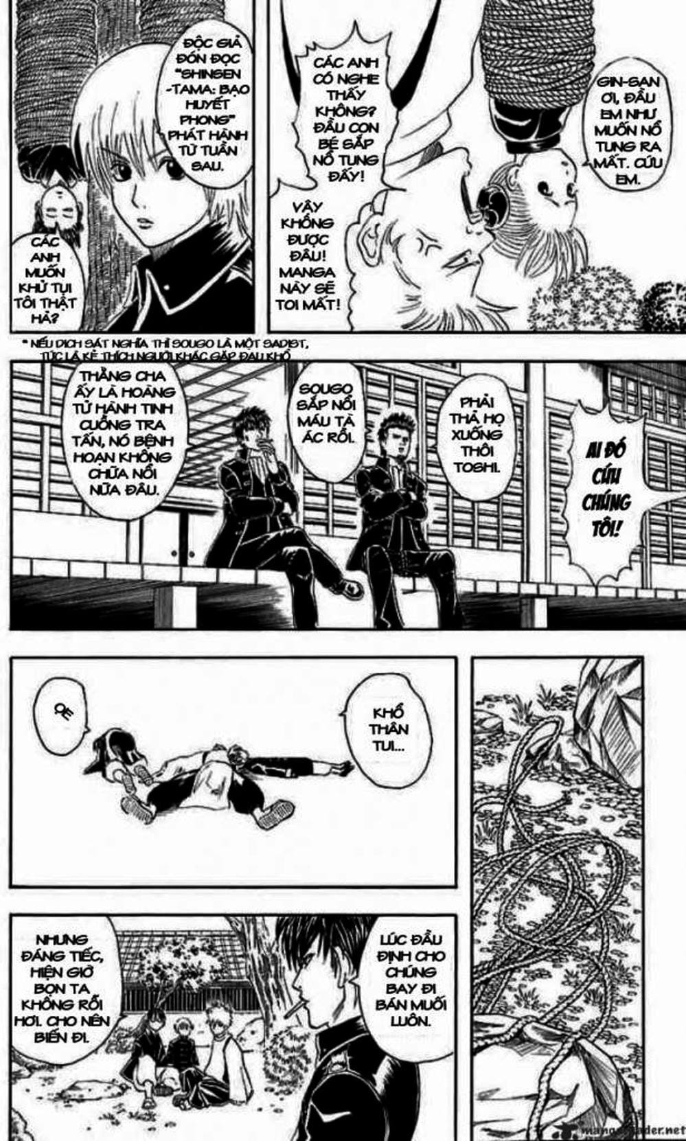 Truyện Tranh Gintama Linh Hồn Bạc: Luật Lệ Đặt Ra Là Để Phá Bỏ trang 7